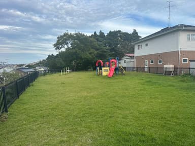 高館地域が一望できる高館西公園にいってみました
